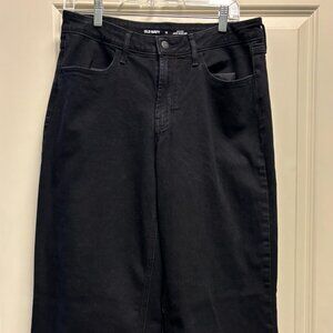 Old Navy Wide Leg Black Jeans